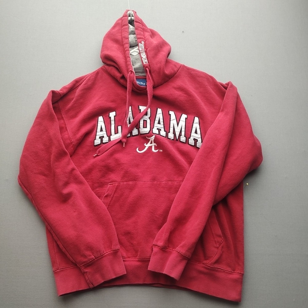 Alabama Crimson Tide OVB Men's‎ Red Hoodie Large Long Sleeve Pockets